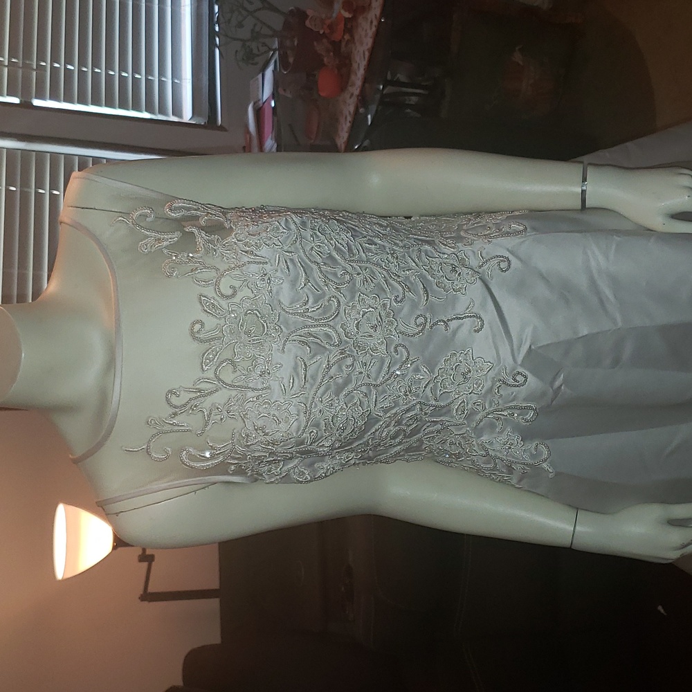 Belvah Gaetane Wedding dress size 16 white